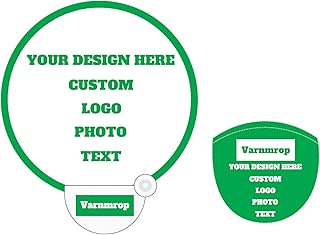 10 Fan Wedding Favor Ideas Perfect for Outdoor Summer Weddings 59 Varnmrop 100Pcs Custom-Personalized Folding-Hand Round-Fans Advertising-...