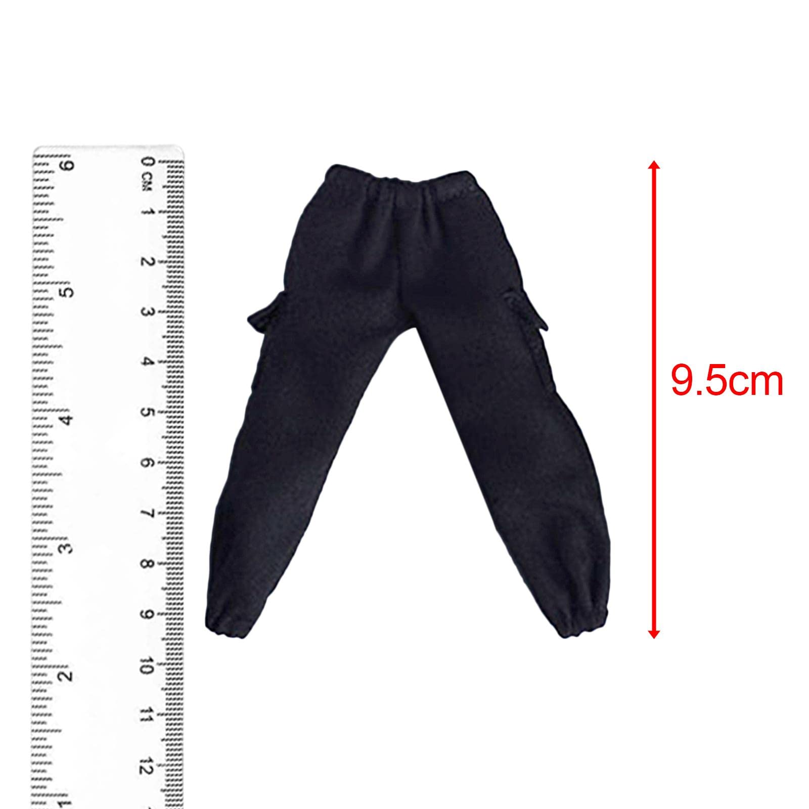 1/12 Scale Action Figure Doll Clothes - Men's Cargo Pants for 6