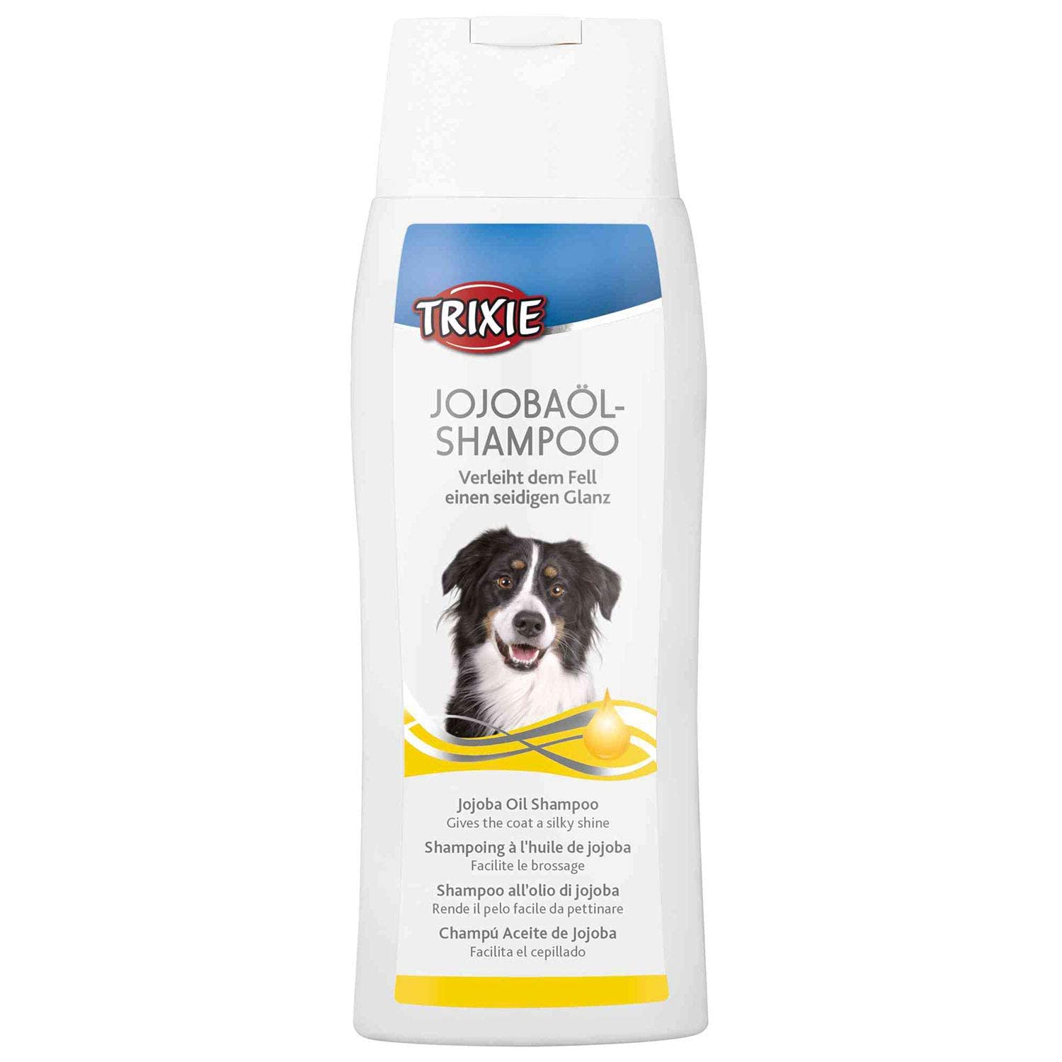 Trixie: - Jojoba Oil Shampoo for Dogs, with Natural jojoba Oil, Gently Cleanses Your Pets Coat and Skin, Leaves The Coat Luxuriant, Silky and Shiny, Suitable for All Types of Fur – 250ml (B09MG3FQDL) Amazon Price History, Amazon Price Tracker
