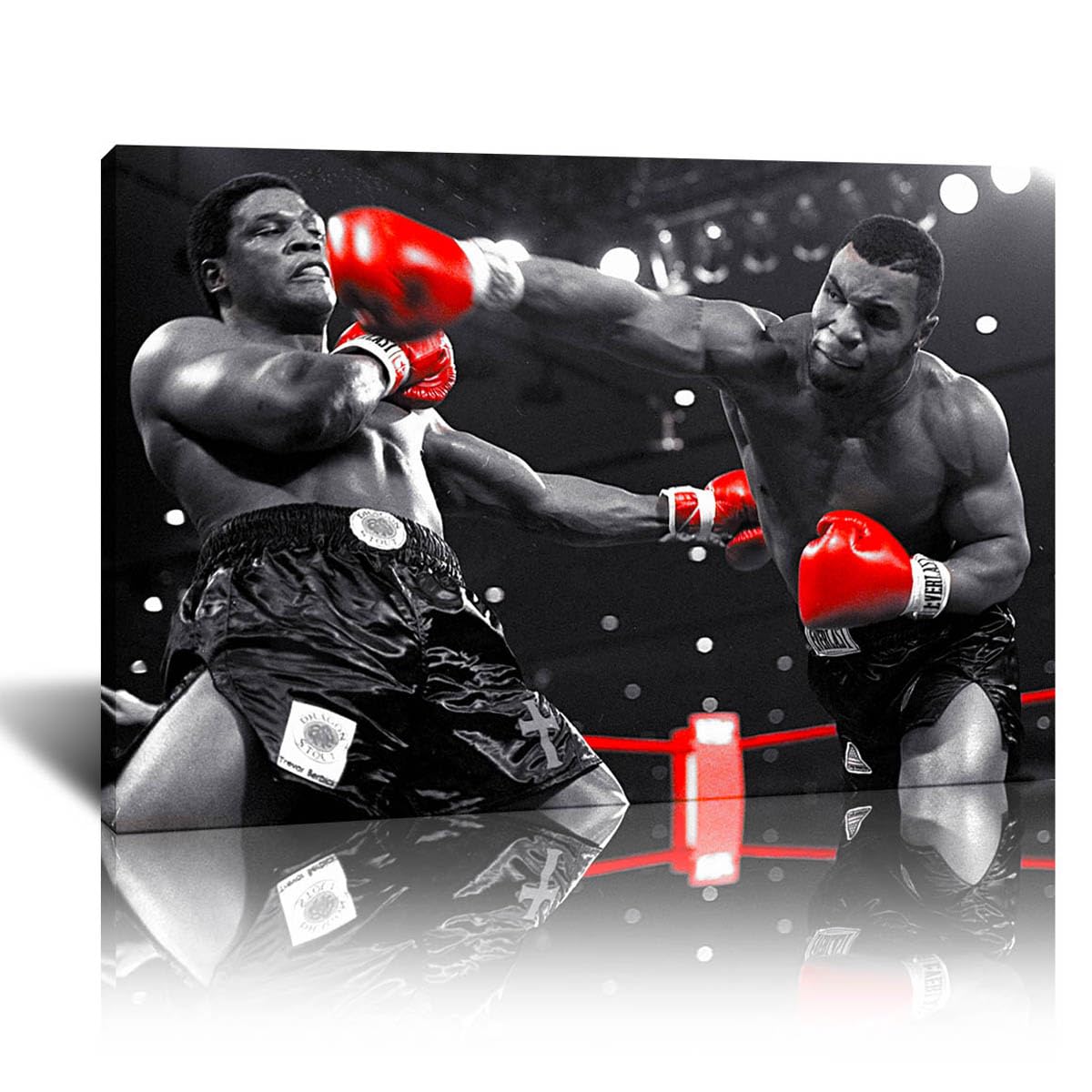 Mike Tyson'S Poster Boxing Epic Fights Vs Trevor Berbick Poster