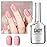 GAOY Pastel Gel Nail Polish, 16ml Rose Pink Soak Off UV Light Cure Gel Polish for Spring Summer Soft Candy Nail Art DIY, Macaron 1034 Pink Oyster