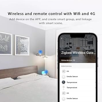 Tuya/ZigBee/BT 3-in-1 Wireless Gateway APP Remote Control Smart Home Devices Wireless Smart Home Bridge Hub Easy Setup for Smart Lights Smart Curtains Smart Air Conditioners