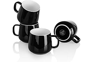 Black Coffee Mugs, the Perfect Set for Your Daily Brew