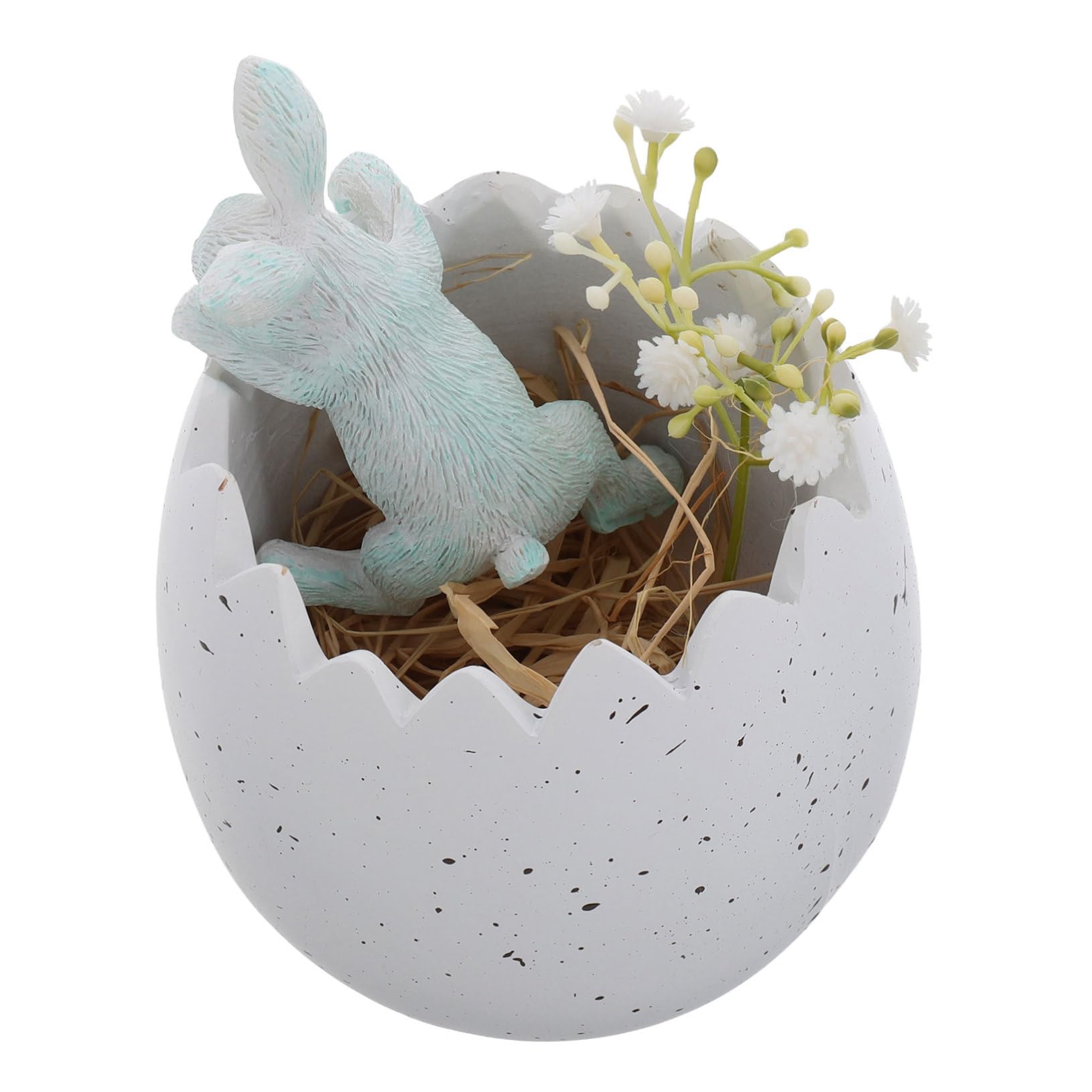 Jardinières de Lapin de Pâques Hemobllo en Résine pour Cactus