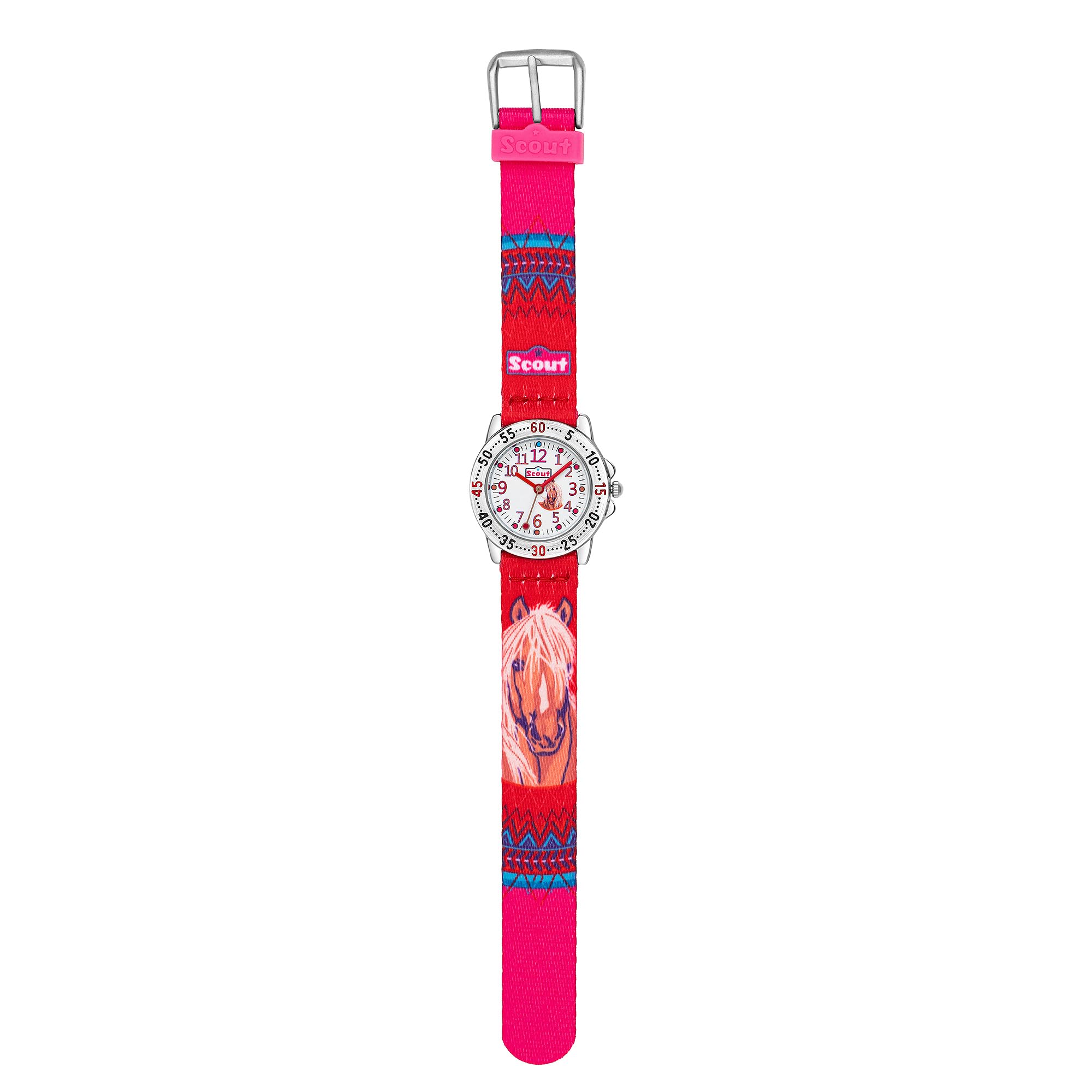 Scout Mädchen-Armbanduhr Analog Quarz Textil 280378071