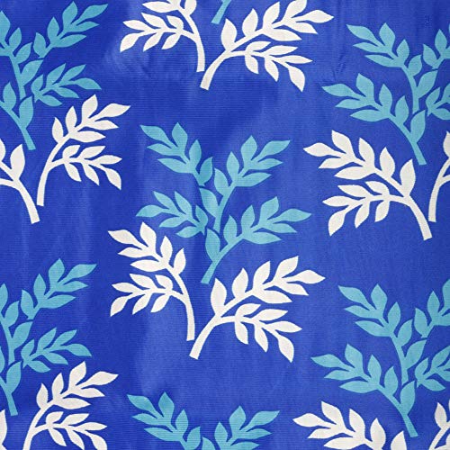 Image of Polyester 3-Layered Microwave Oven Top Cover With 4 Utility Pockets Suitable for Upto 30 Liter (Color- Blue, Size-36x14 In)