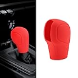 Car Gear Shift Knob Cover, Gear Shift Knob Cover Car Protect Accessories, Car Shift Protector Cover Protector, Silicone Automatic Gear Shift Knob Cover Universal for Most Cars