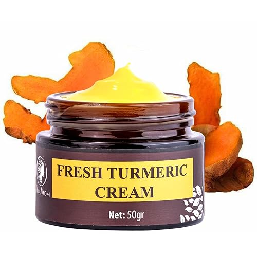 Crema de cúrcuma fresca con cúrcuma cosechada después de 9 meses (1.8 oz)