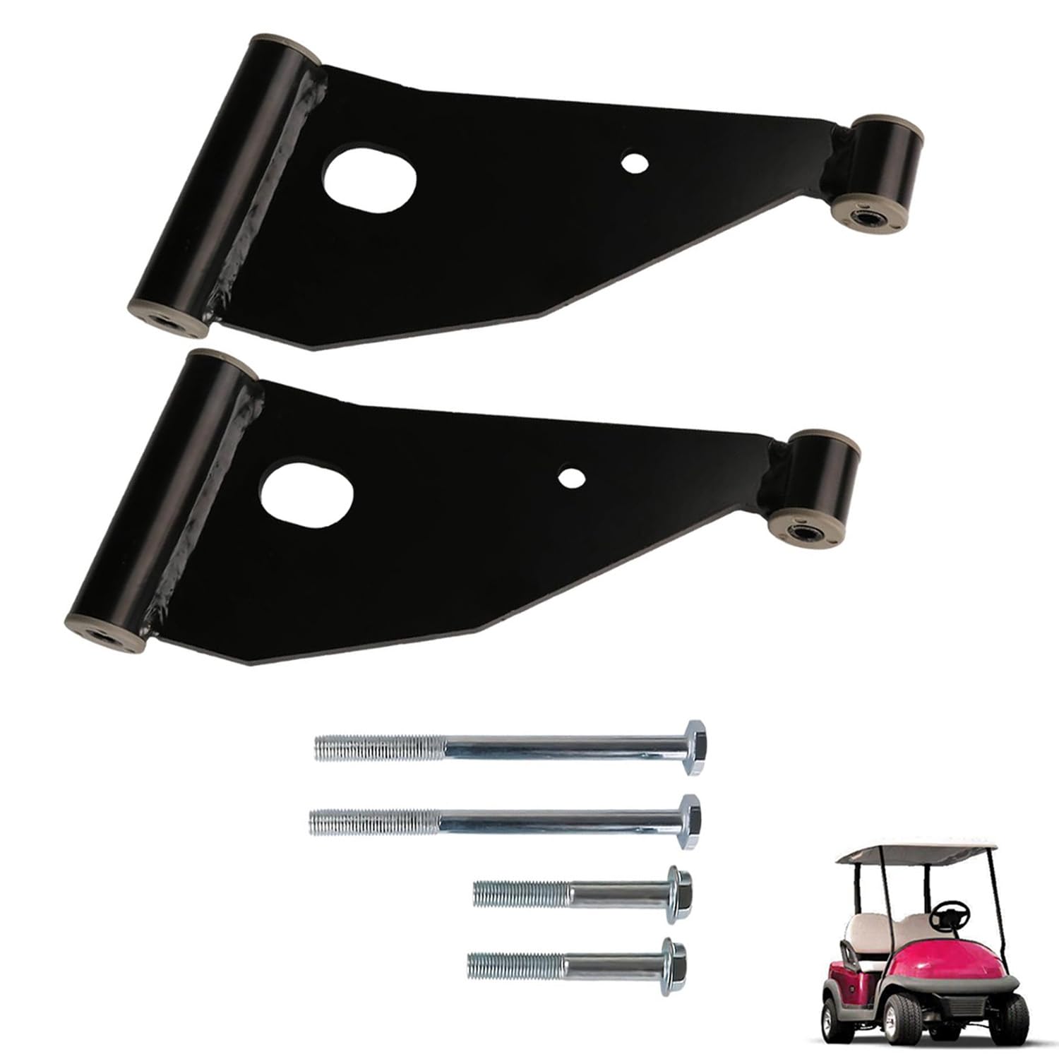No. 1 accessories Control Arm Delta A-Plate for Club Car Precedent Golf Carts (2004+) 102287301/103388501 (Control A-Arm Kit)
