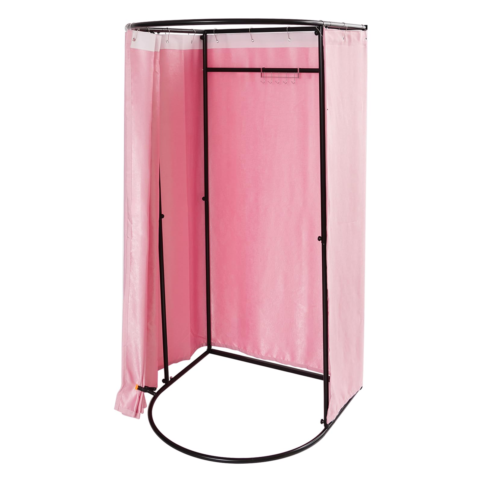 Sala di prova di abbigliamento rosa, spogliatoio, per centri commerciali, mostre, negozi di lavanderia, negozi di abbigliamento, 100 x 95 x 200 cm