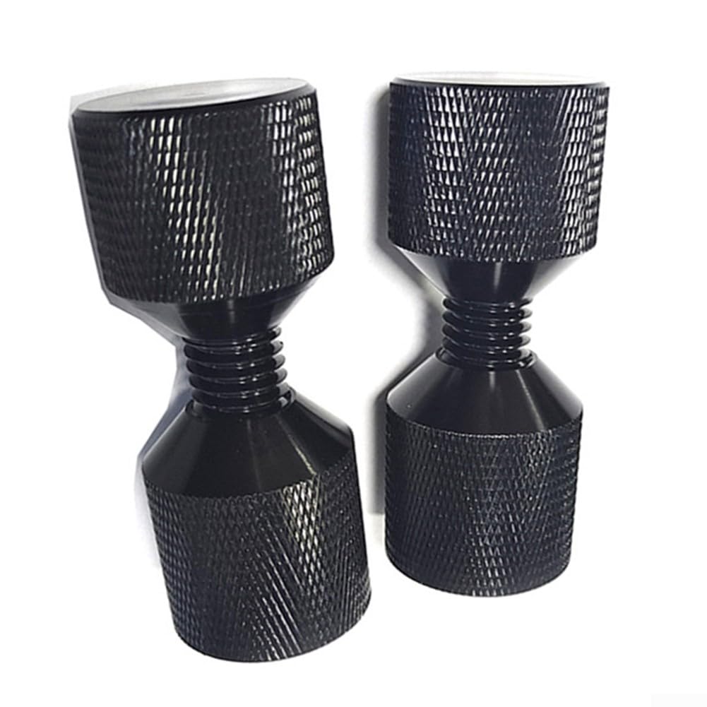 Outil d'alignement de bride en aluminium, design ergonomique, anodisé noir pour un alignement parfait des canalisations