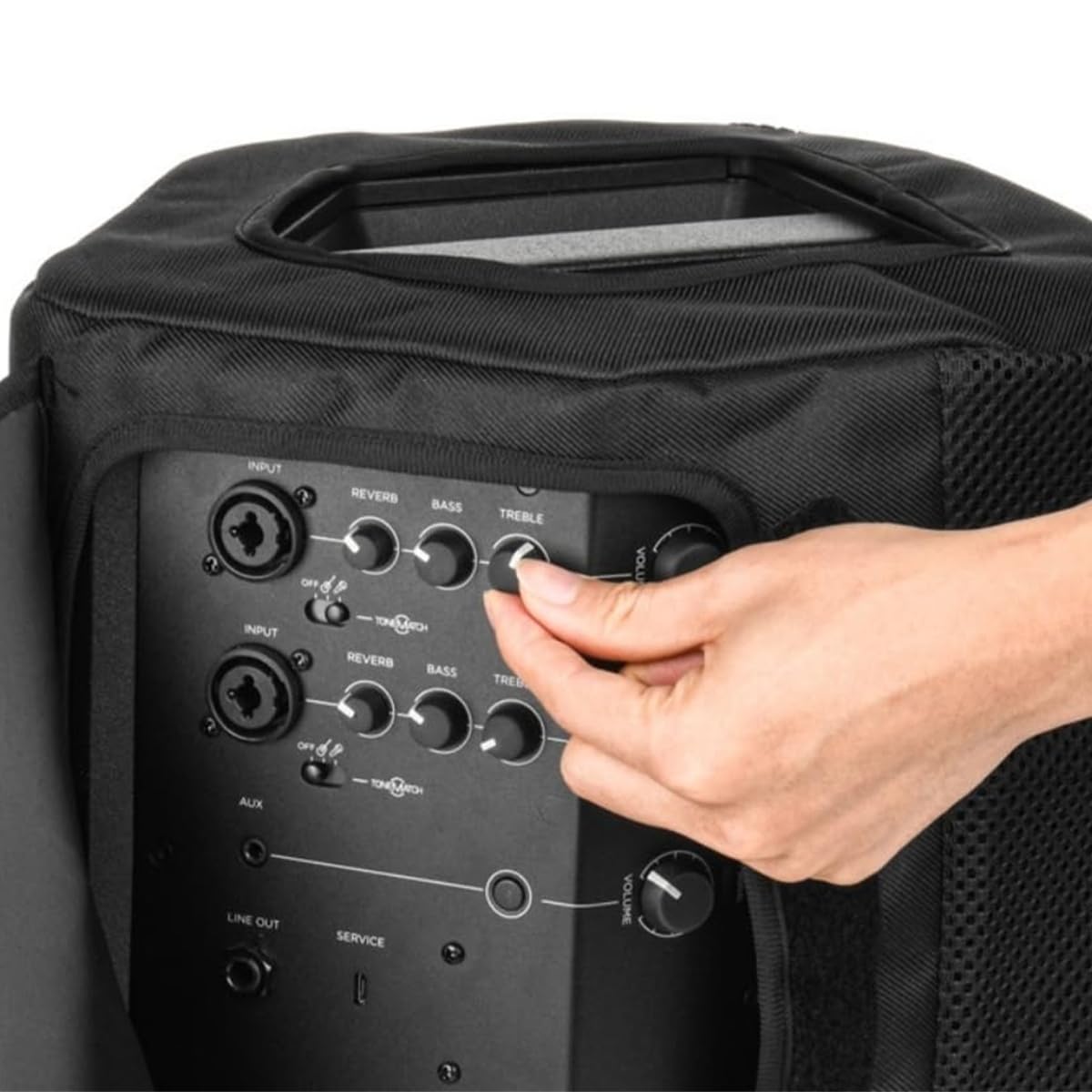 Funda protectora de tela Oxford para altavoz S1 Pro, ideal para equipos de audio portátiles.