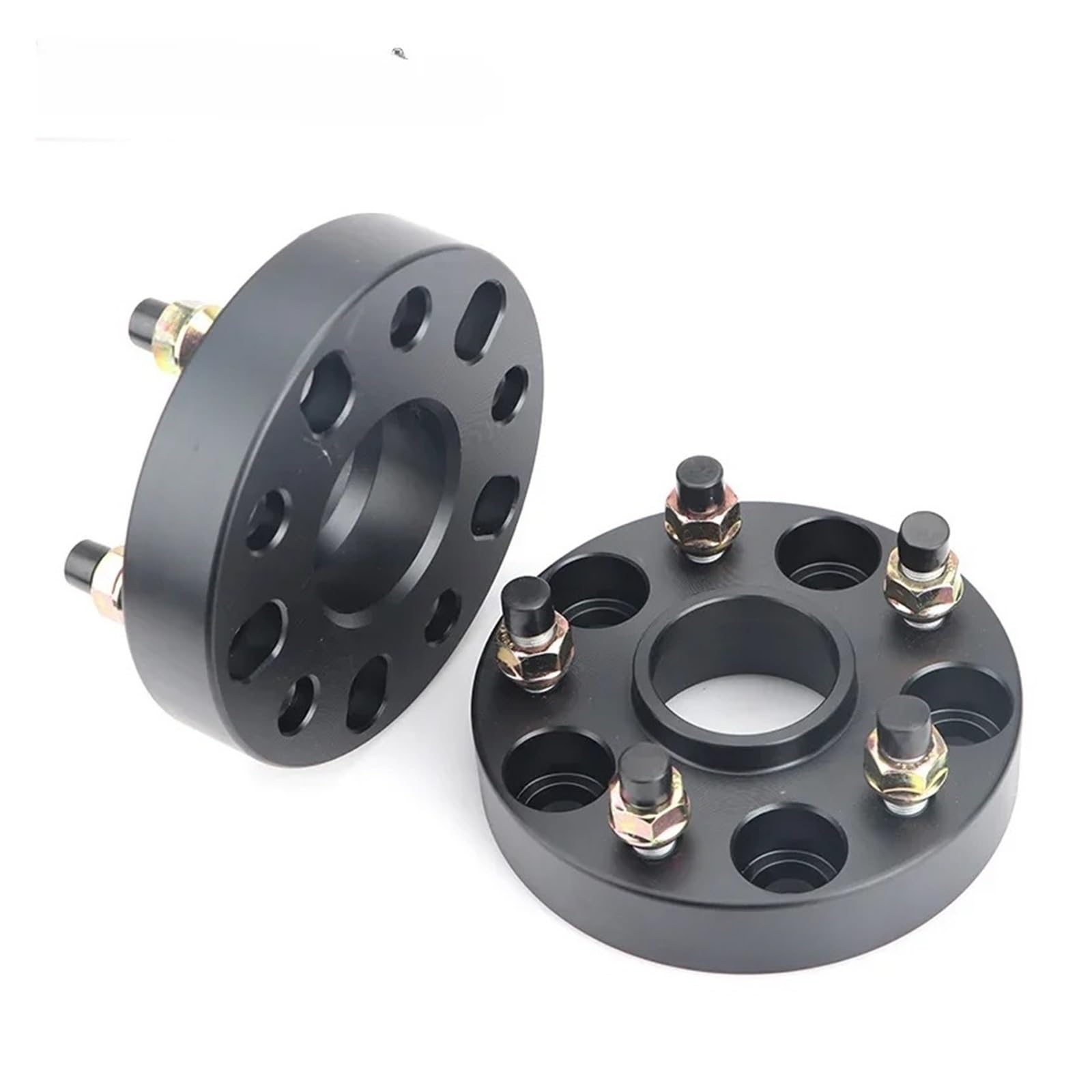 Entretoises de roue de voiture 2 pièces 25/30/3540mm adaptateurs d'entretoises de roue PCD 5x130 CB 84.1 costume pour voiture pour Mercedes pour Benz série G(2PCS 30mm Black)