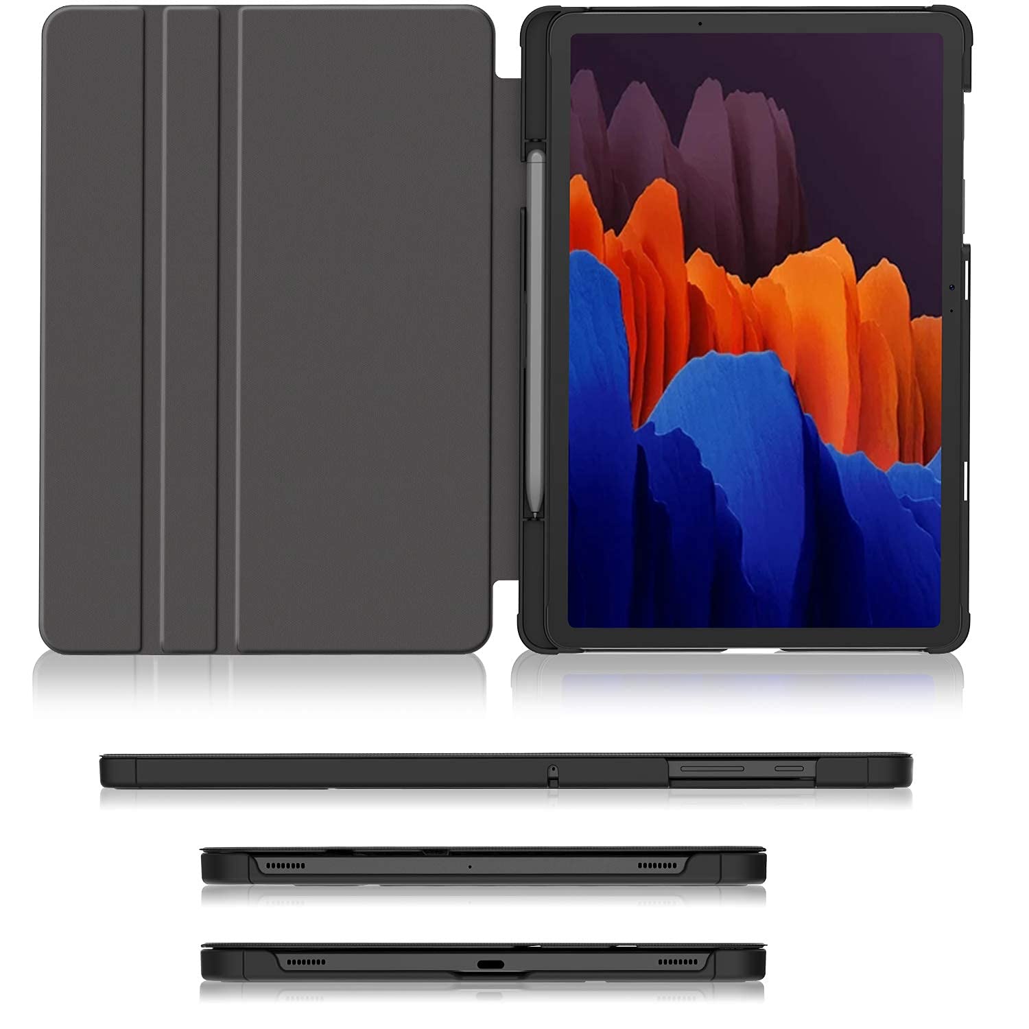 Galaxy Tab S7 Plus + ケース + ペン