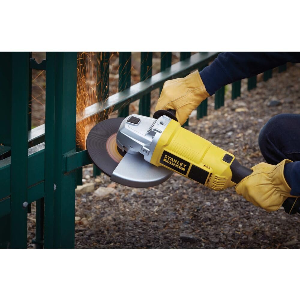 Stanley - Fatmax Szlifierka Kątowa, Zółty/Czarny, 230 mm