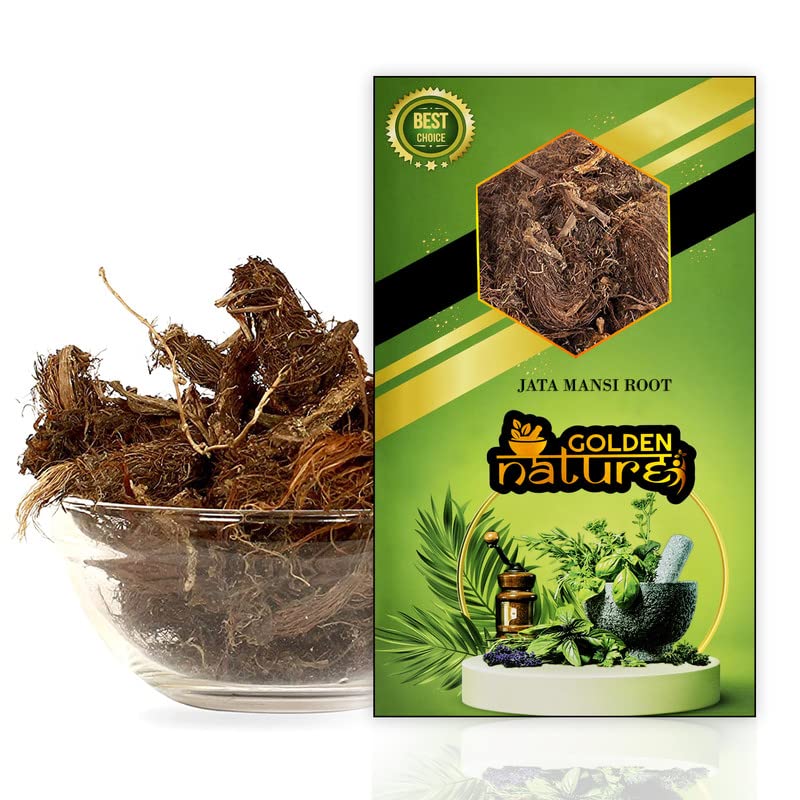 GOLDEN NATURE Natural Jatamansi (Spikenard)| Baalchadd Roots - Nardostachys Jatamansi - Jatamansi Musk Root - Nard Indian For Hair And Skin Treatment (जटामांसी) (100gm) (B0BCQ63R5V) Amazon Price History, Amazon Price Tracker