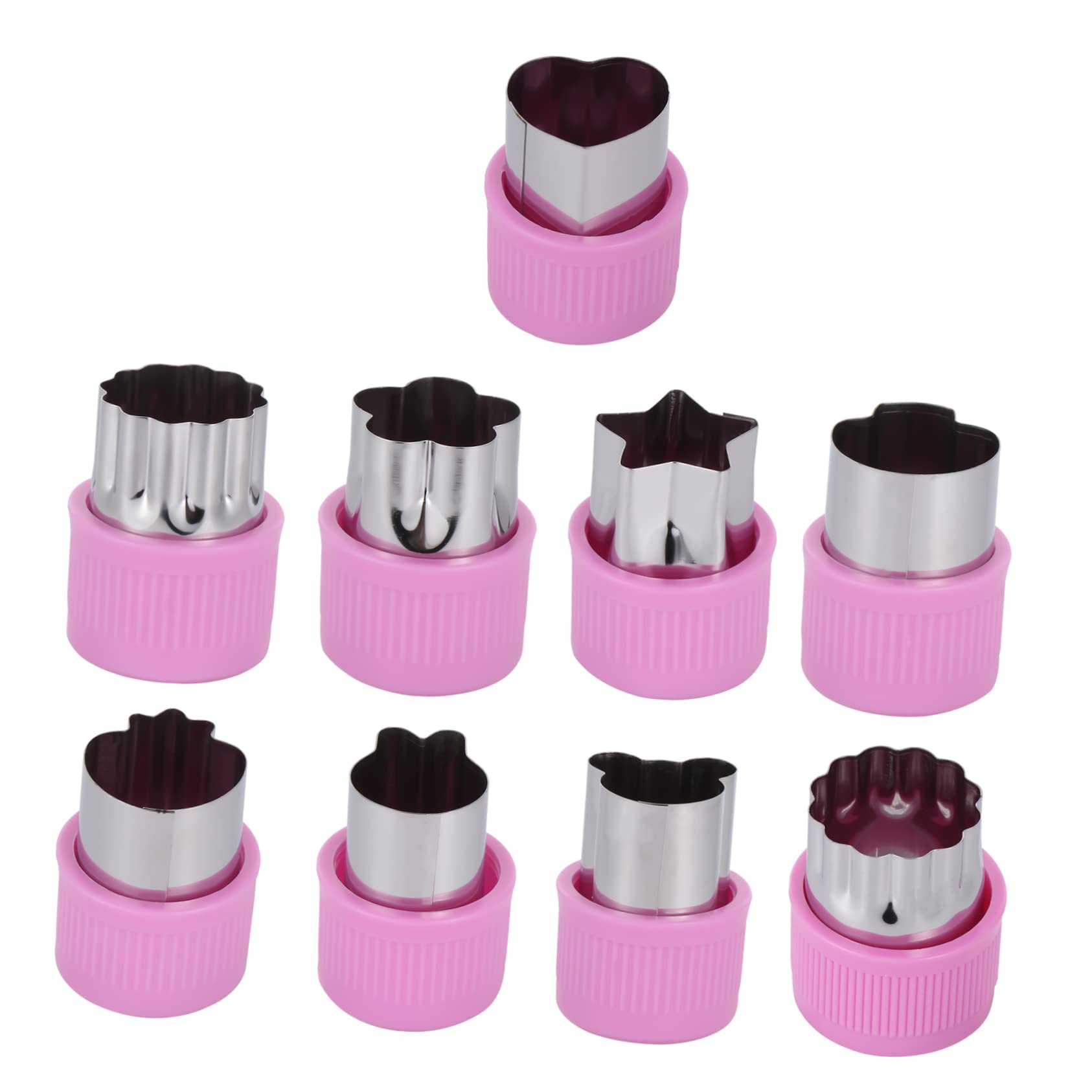 Unomor Piece Butterfly Flower Fruit Cutter Mold Vegetable Fruit Vegetable Cutter Cookie Sushi Cake Biscuit Mold