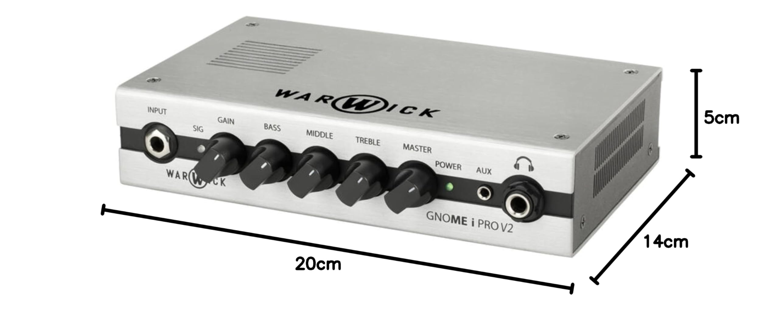 Warwick Gnome i Pro V2 Head per basso