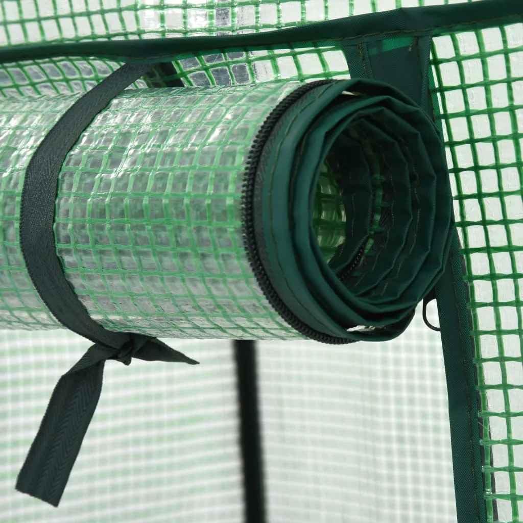 3-Tier Mini Greenhouse 27.2"x19.3"x49.2" Gardening Structures