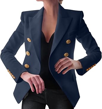 Lightweight Blazers for Women Summer Open Front Dress Blazers Jacket Plus Size Comfy Work Office Suit