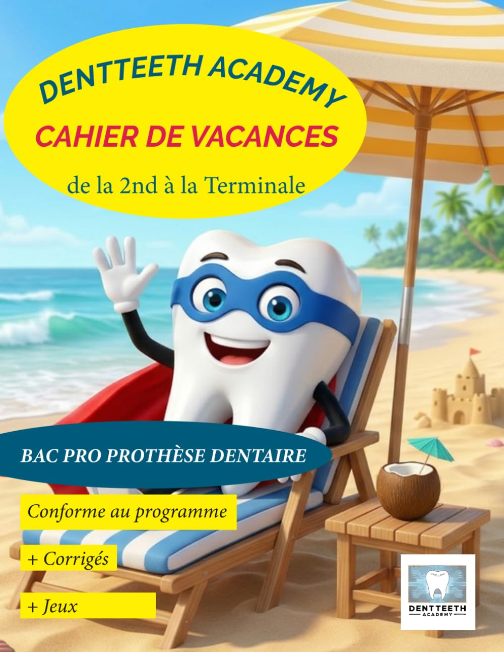Cahier de vacances Bac Pro Prothèse Dentaire: de la Seconde à la Terminale