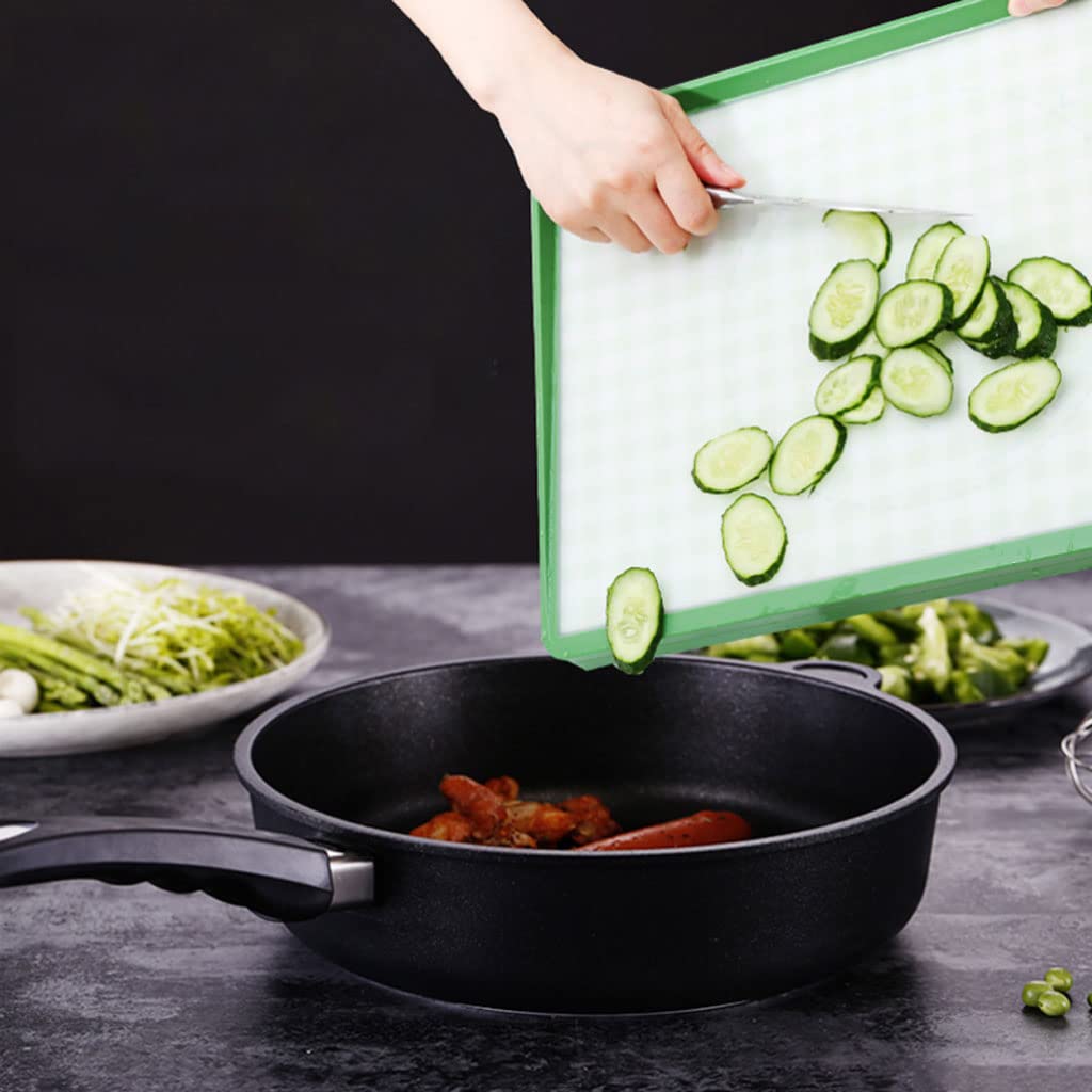Snijplanken keuken antislip snijplank voor groenten, vlees, kip, fruit, voedsel. sterk duurzaam plastic, gemakkelijk te wassen