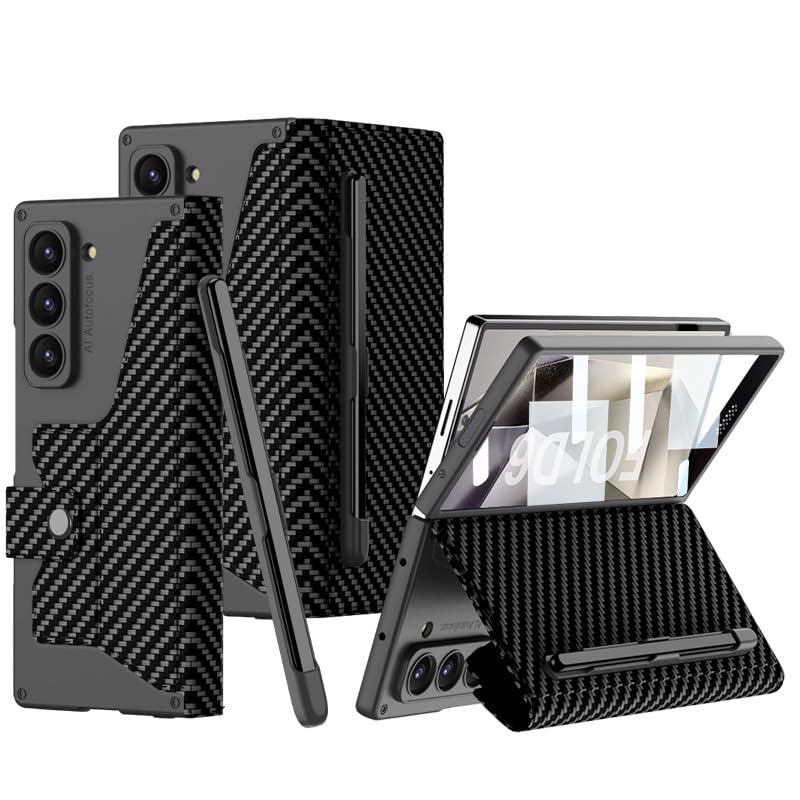 Coque Samsung Galaxy Z Fold 6 intégrale anti-choc avec fentes cartes et film écran en verre