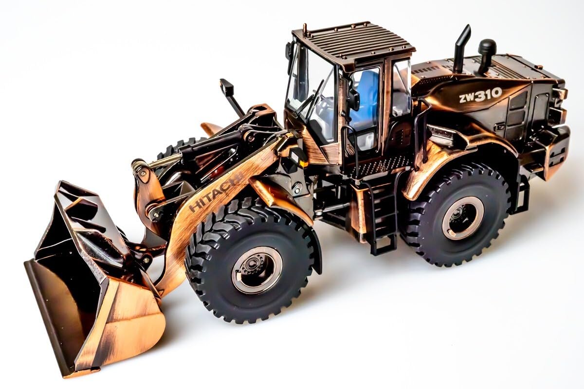 Amazon.co.jp: 日立建機 ホイールローダ ZW310-6 銅古美仕様 日立建機
