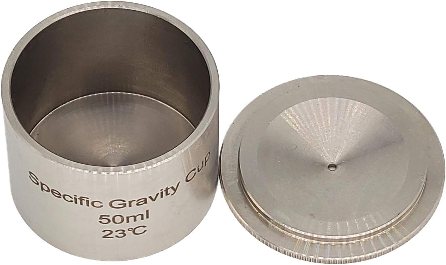 Original Paint Density Specific Gravity Cup Stainless Steel Paint Density Determiner Pycnometer 50ml