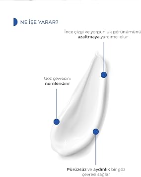 Göz Çevresi Bakım Kremi, Morluk ve Kırışıklık Karşıtı, Peptit Kompleksi, Koyu Halka ve Torbalanma için, Nemlendirici