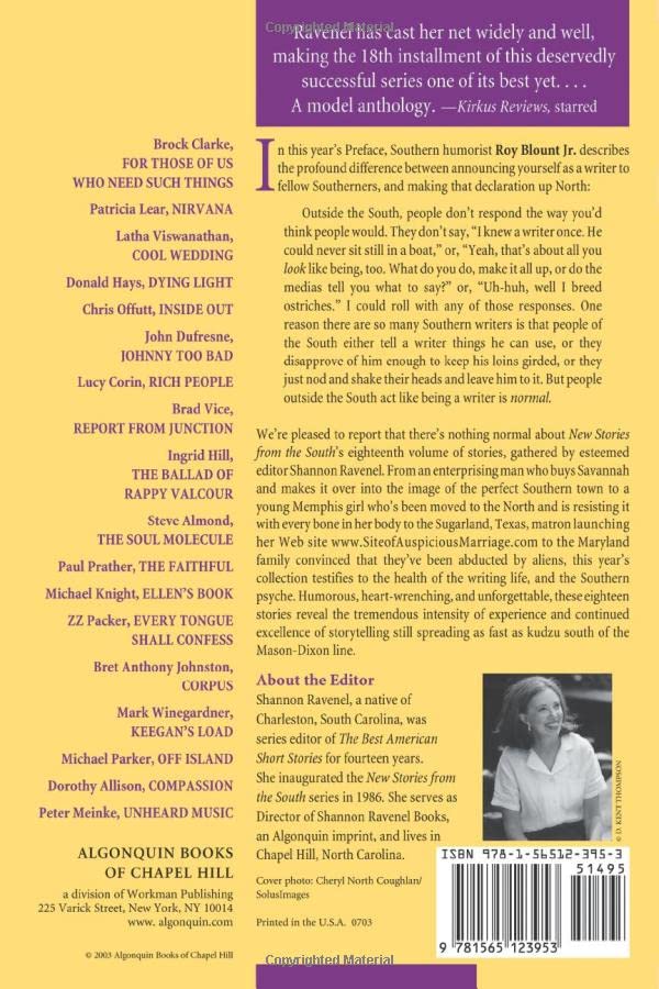 New Stories from the South 2003: The Year's Best - Image 2