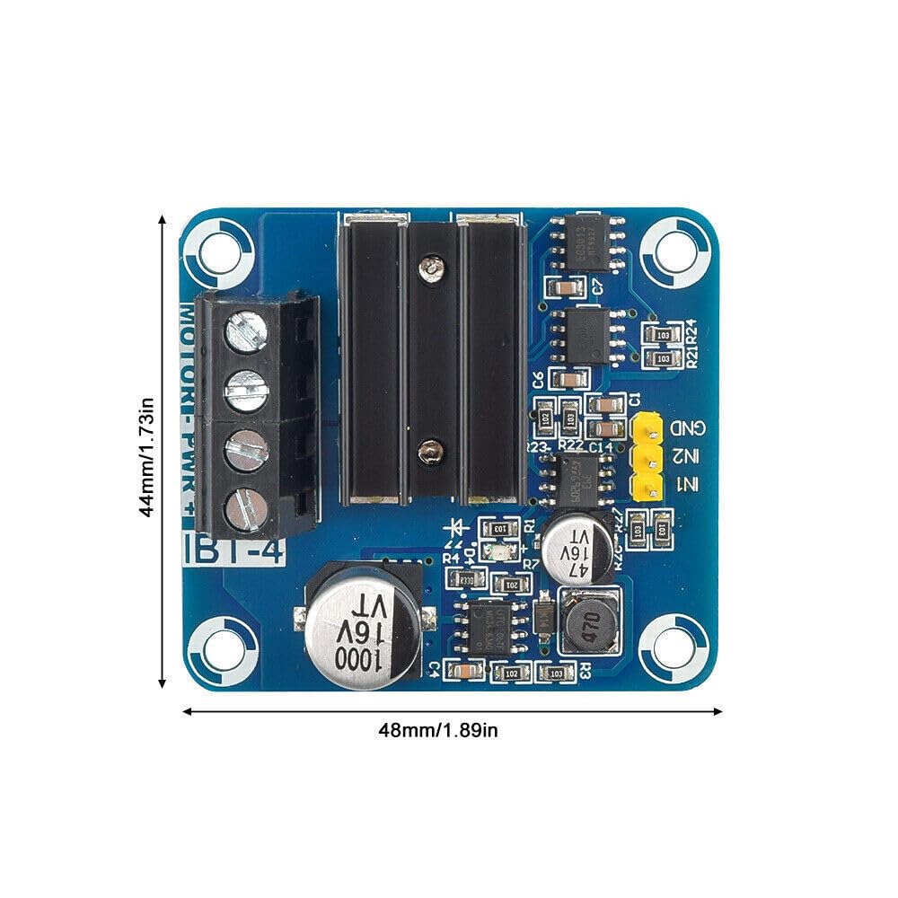 2 PCS IBT-4 50A Motor Driver High Current Module High Current H Bridge Motor Driver