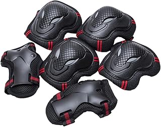 BESPORTBLE Aquecedor De Joelho Protetores De Pulso Para Patinação Equipamento De Proteção Para Skate Para Crianças Protetor De Joelho Equipamento De Proteção Mais Quente