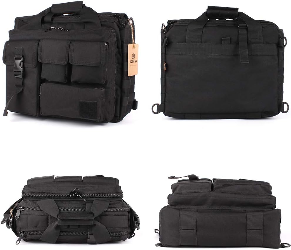 Tactical Briefcase, 17.3 Inch Men's Messenger Bag Military Briefcase for Men : Clothing, Shoes & Jewelry