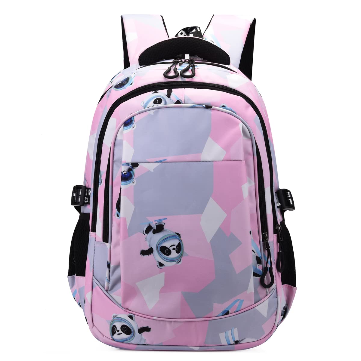 Tinytot 30 Litre, Stylish & Trendy Bag Water Resistant High Storage Heart Star Printed School Backpack College Backpack Travel Backpack Bag for Boys & Girls, 2nd Standard Onwards 18 Inch ; (Blue)