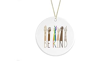 2023 Be Kind Rainbow LGBTQ Christmas Ornament