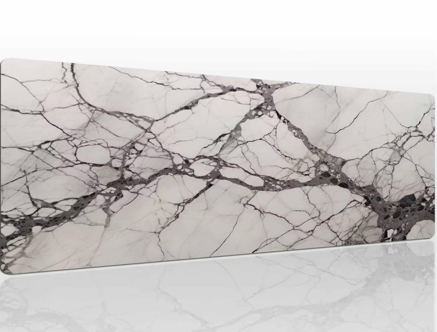 Alfombrilla de RatóN xxl 900x600x4 mm, Alfombrilla Ratón Gaming Stone Alfombrilla Tapete Escritorio Grande Impermeable con Base de Goma Antideslizante, Protector Escritorio Precisión y Velocidad A1308
