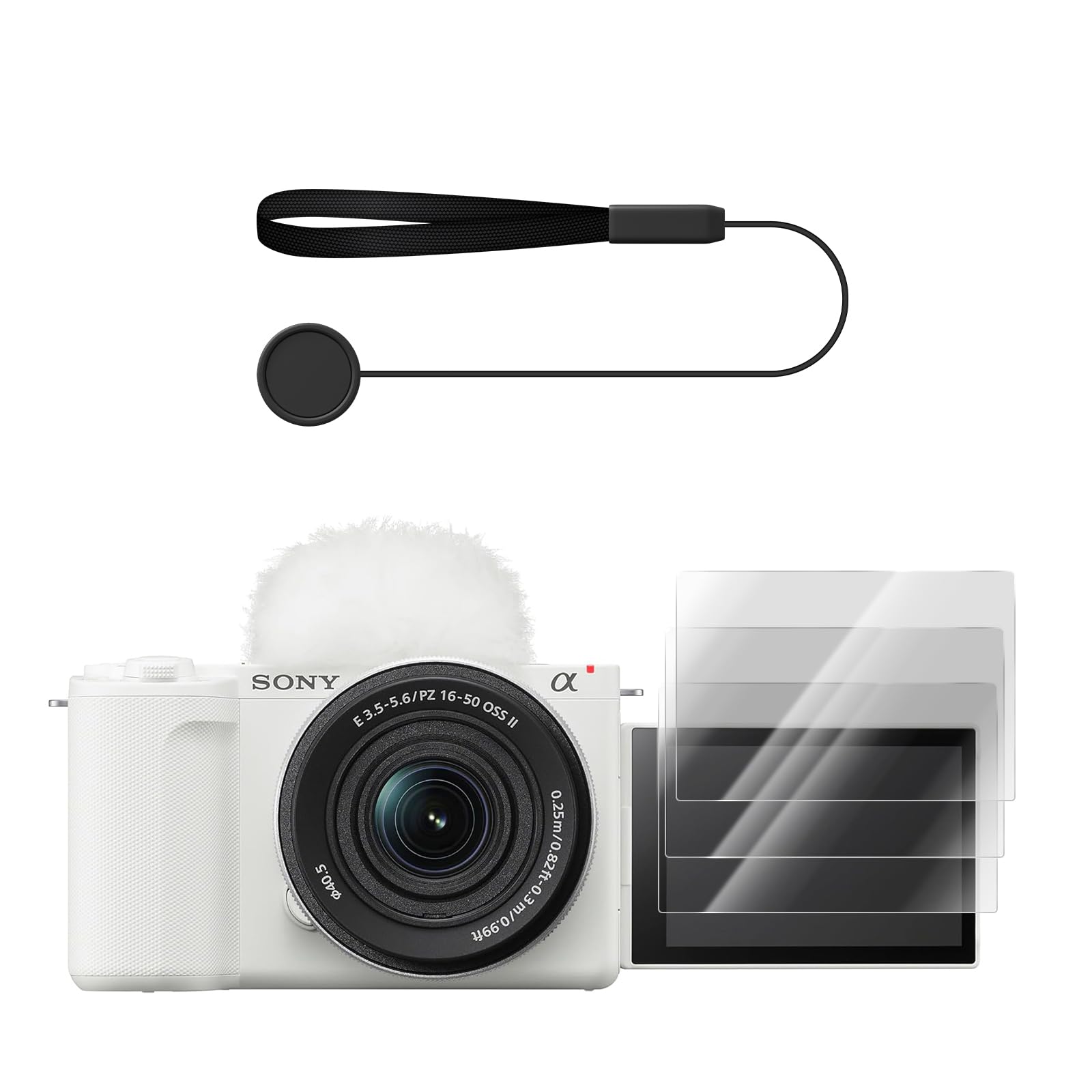 Amazon | VOVMOEYA 3枚入り SONY ZV-E10IIと互換性あり ZV-E10markii