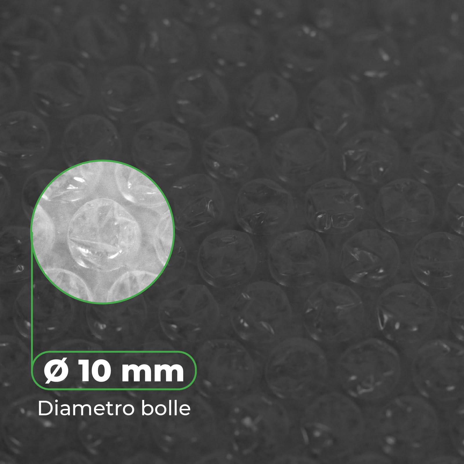ImballaggiPer Buste Pluriball per Spedizioni 40x50 cm - 100 Sacchetti Antiurto Antigraffio con Chiusura Biadesiva, Alta Resistenza per Imballaggio Piccoli Oggetti, E-commerce e Magazzino