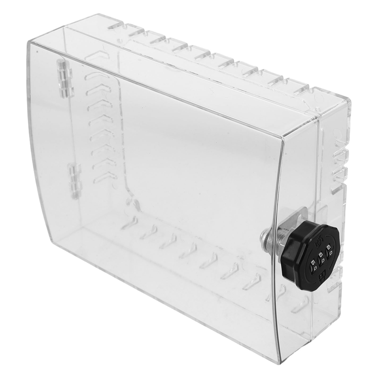 Boîte de verrouillage du thermostat en acrylique transparent avec serrure à code Ipetboom