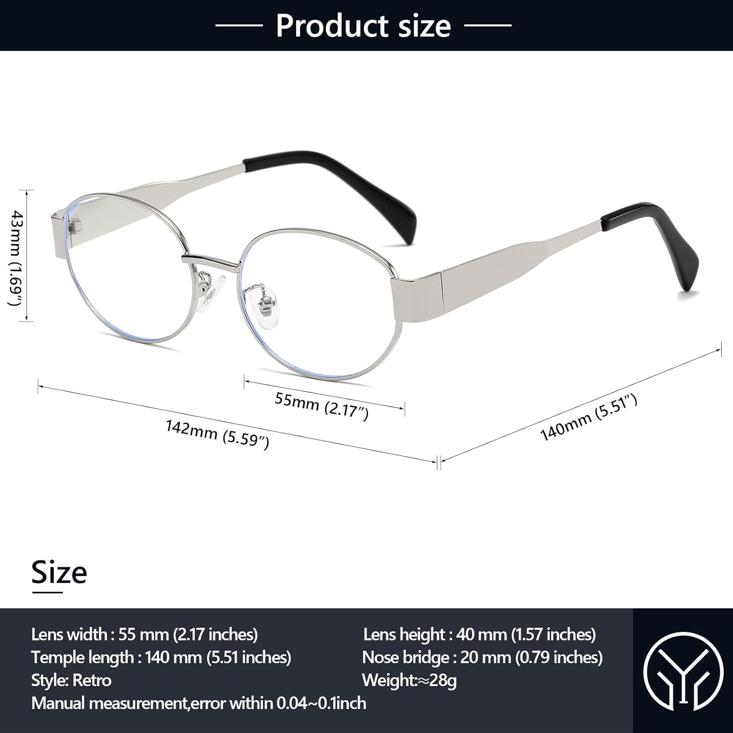 Trendy Oval Sunglasses for Women Men Retro Metal Oval Sun Glasses 90s Vintage Shades - Image 6