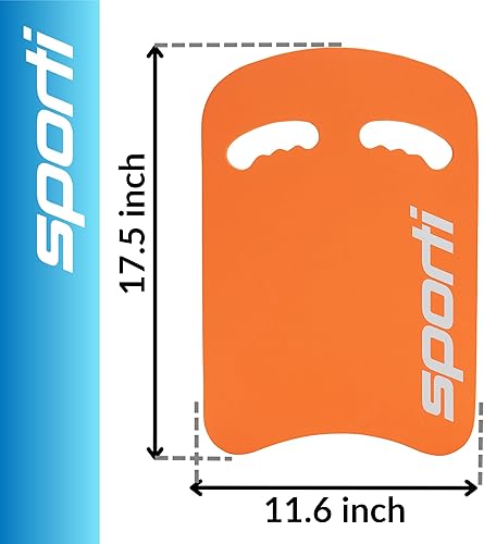 Miniatura 69 de Sporti Tabla de natación para adultos para entrenamiento de natación, tabla de natación para hombres y mujeres, tabla de agua para adultos, ayuda