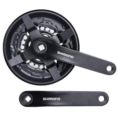 Zukka Shimano Tourney Bicycle Crankset Fc-Ty301 Square 42-34-24 Teeth For 3X6/7/8 Speed 170Mm For Mountain Bike Transmission Square Gear #TOP1