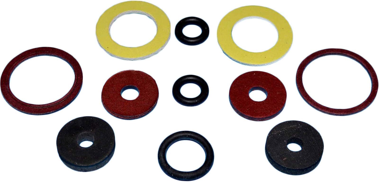 Home Centre Dual Tap Valve Washers Set 11 Seals/Washers For Dual Tap Valves Repair Dripping Tap Kit DIY Kithen Bath Bathroom