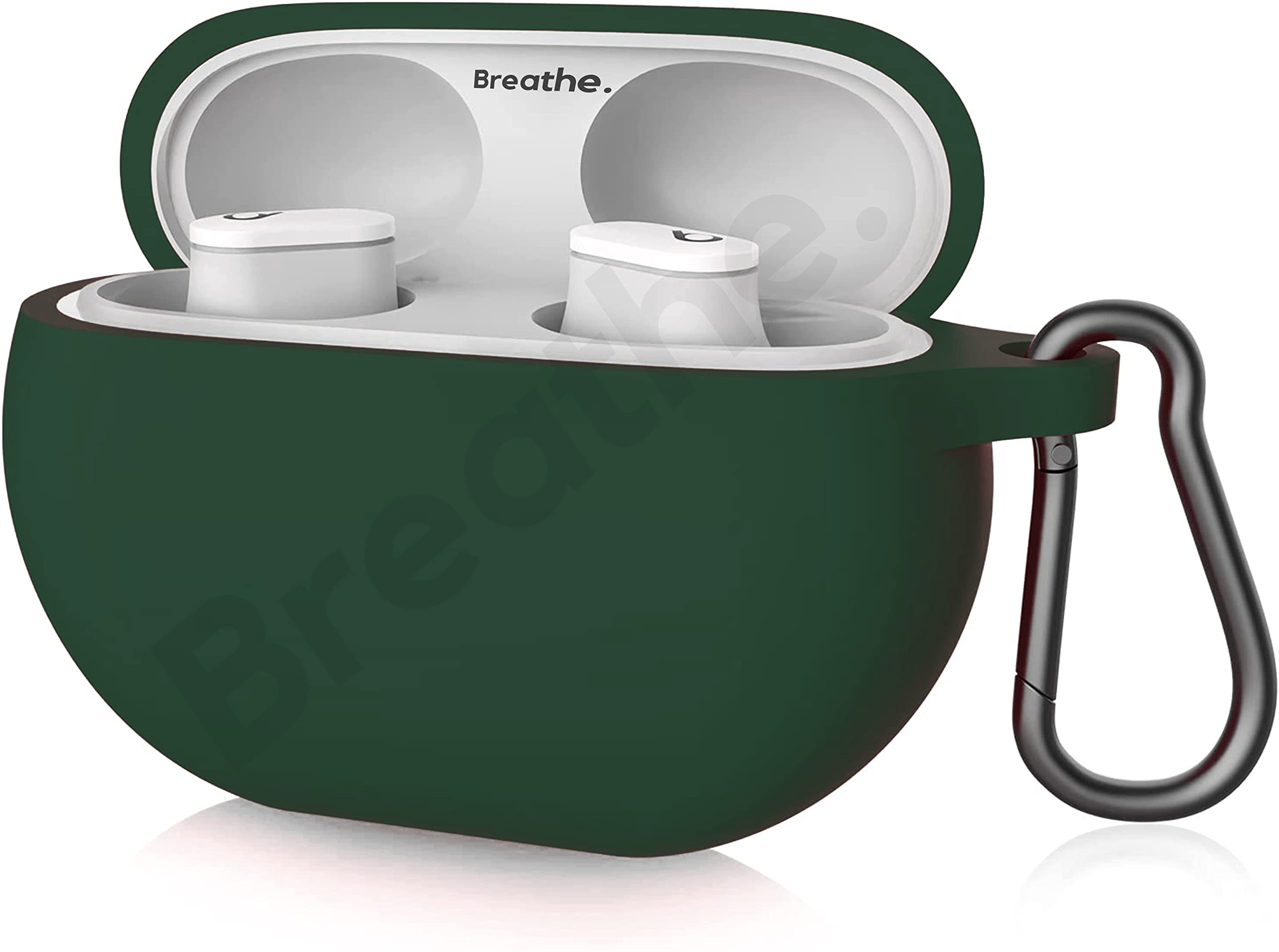 YellowInc Case Cover Compatible with Beats Studio Buds (Olive Green)