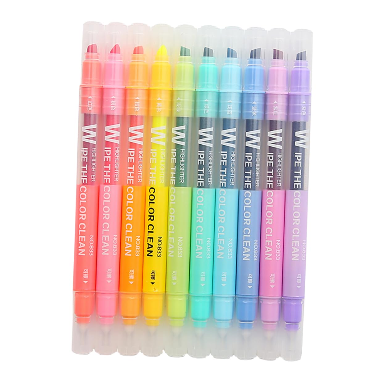 DOITOOL 3 Sätze Löschbarer Textmarker Löschbare Stifte Textmarker Stifte Büromaterial Bürozubehör Pastellfarbener Flüssiger Löschbare -marker Plastik 10 Stück * 3