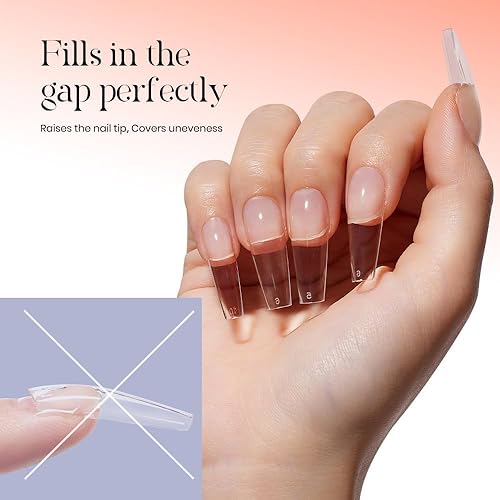 Miniatura 6 de Five Angeles Tipex - Pegamento sólido para uñas, pegamento de uñas curado UV de 1.06 oz para uñas acrílicas, pegamento de gel transparente fuerte