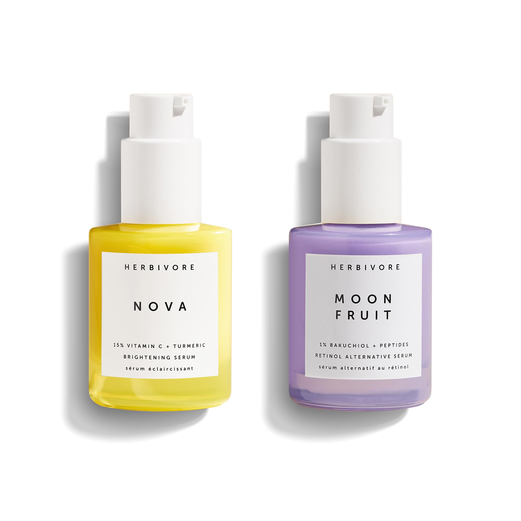 HERBIVORE AM to PM Set | Nova Serum + Moon Fruit Serum
