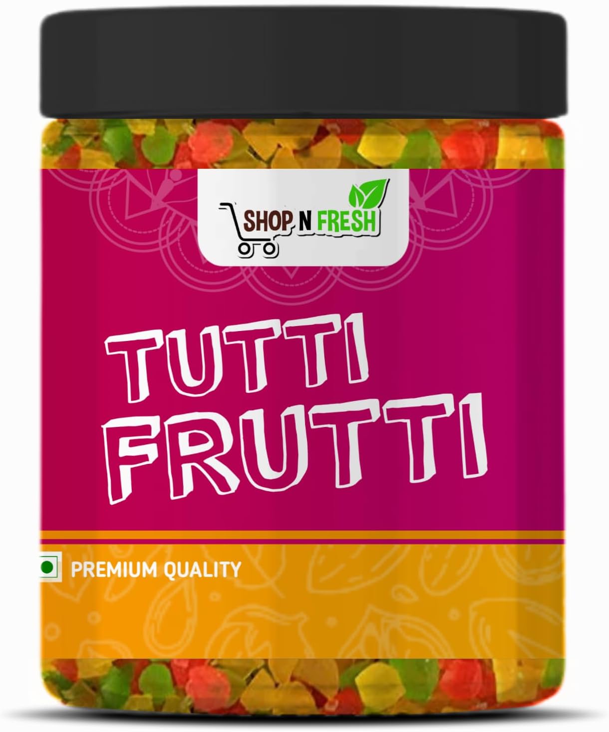 Shop N Fresh Tutti Frutti | For Cakes And Cookies | 400gm Jar