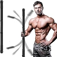Vista 1 de Barra de Ejercicio de Fitness, Barra de Fitness Elástica, Barra de Entrenamiento de Alta Frecuencia de Vibración para Quemar Grasa en Yoga, Pilates